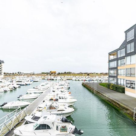 Ferienwohnung Le Greement - Appt Vue Sur Le Port Courseulles-sur-Mer Exterior foto