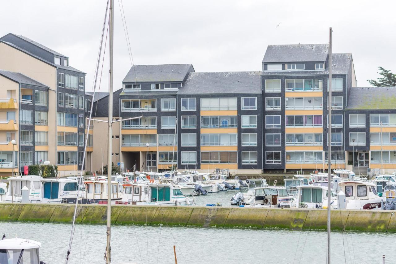 Ferienwohnung Le Greement - Appt Vue Sur Le Port Courseulles-sur-Mer Exterior foto